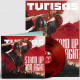 TURISAS - STAND UP AND FIGHT / WARPAINT COLOR VINYL + POSTER 