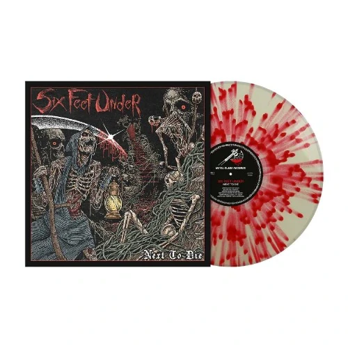 SIX FEET UNDER - Next To Die / Blood Splatter Vinyl / Ltd. 300