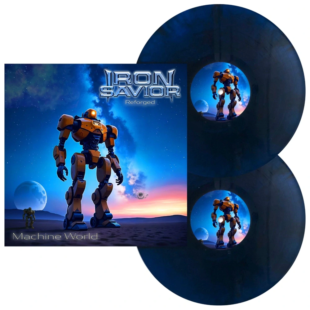 IRON SAVIOR - Reforged - Machine World / 2 LP / Coloured