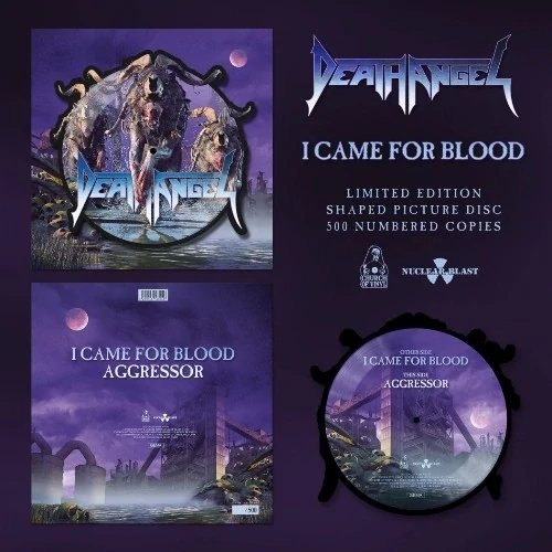 DEATH ANGEL - I Came For Blood / SHAPED VINYL
