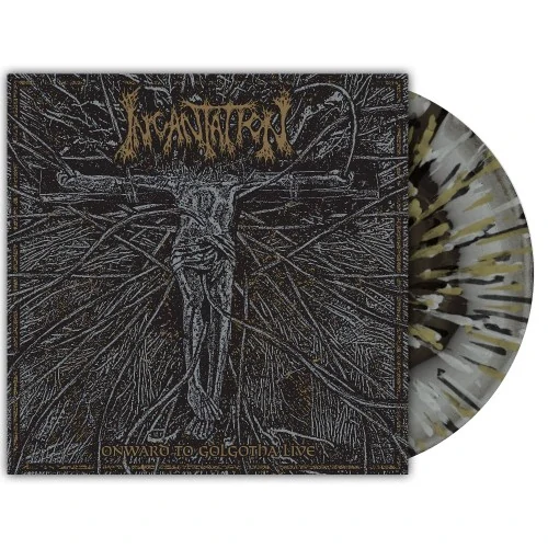 INCANTATION - Onward To Golgotha Live / Coloured Splatter Vinyl