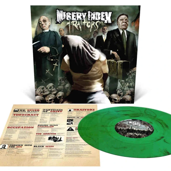 MISERY INDEX - Traitors / Coloured Vinyl