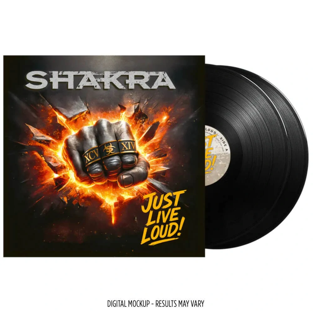 SHAKRA - Just Live Loud! / 2 LP / P+S
