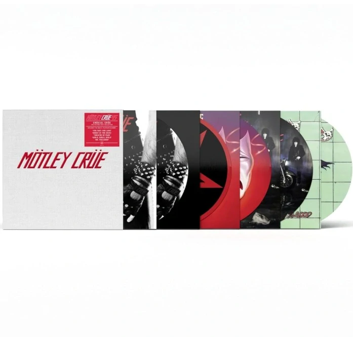 MOTLEY CRUE - Crücial Crüe / 45th Anniversary / Picture Vinyl Box / 5LP