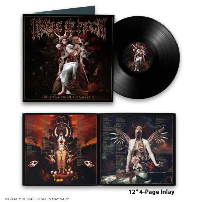 CRADLE OF FILTH - Screaming Of The Valkyries / Vinyl