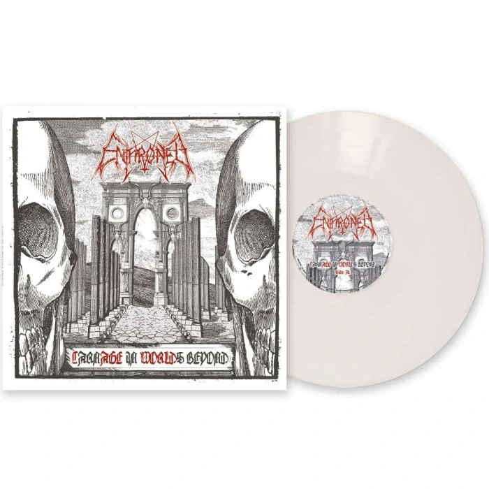 ENTHRONED - Carnage in Worlds Beyond / White Vinyl
