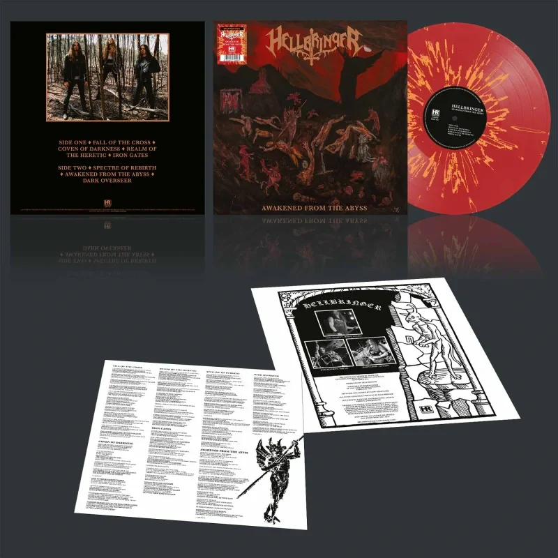 HELLBRINGER - Awakened From The Abyss/ Splatter Vinyl
