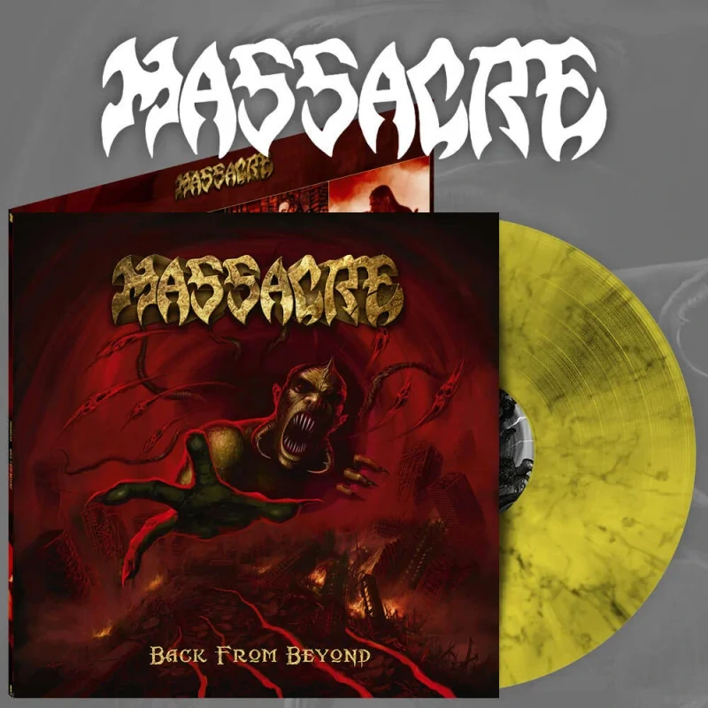 MASSACRE - Back from Beyond / Coloured Vinyl