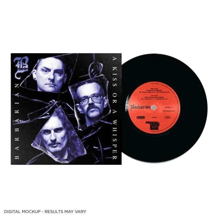 BARBARIAN - A Kiss or a Whisper / 7” EP 