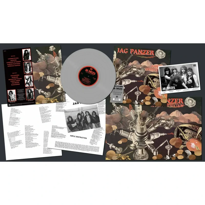 JAG PANZER - Ample Destruction / Coloured Vinyl / P+S