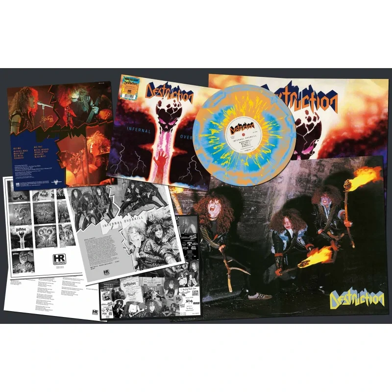 DESTRUCTION - Infernal Overkill / Splatter Vinyl