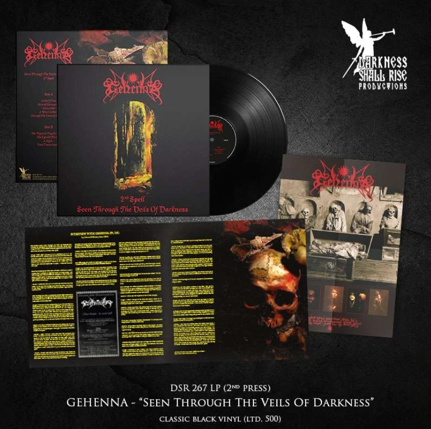 GEHENNA - Seen Through The Veils Of Darkness / Vinyl
