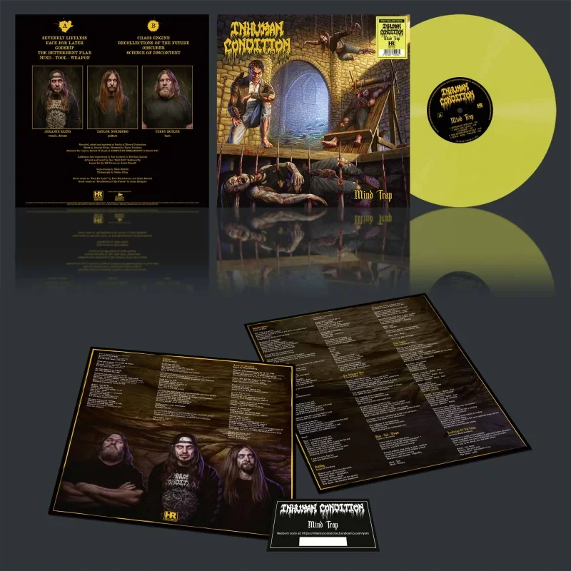 INHUMAN CONDITION - Mind Trap / Coloured Vinyl