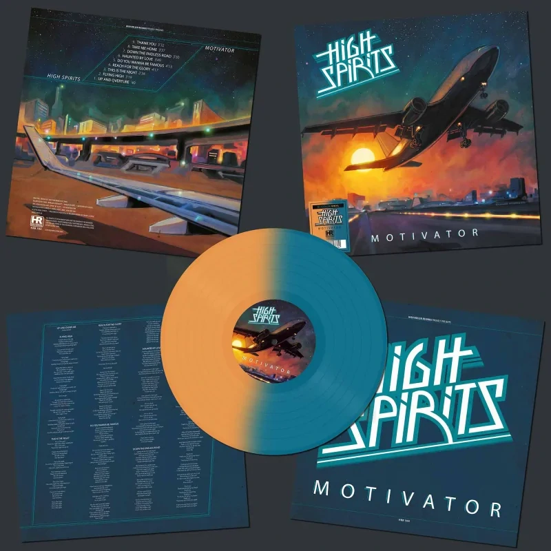 HIGH SPIRITS - Motivator / Coloured Vinyl / Ltd. 200