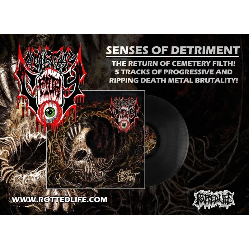 CEMETERY FILTH - Senses of Detriment / Vinyl