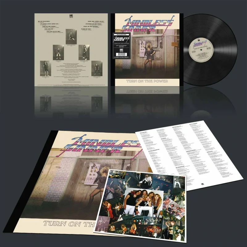 MINDLESS SINNER - Turn On the Power / Vinyl