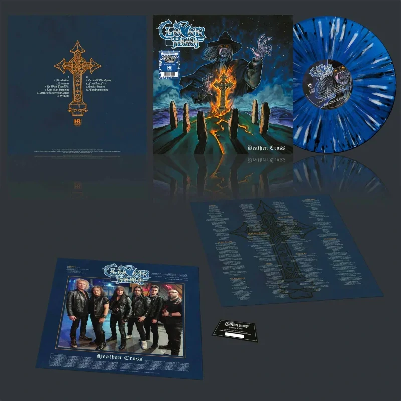 CLOVEN HOOF - Heathen Cross / Splatter Vinyl