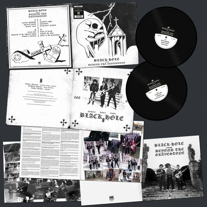 BLACK HOLE - Beyond the Gravestone / 2 LP