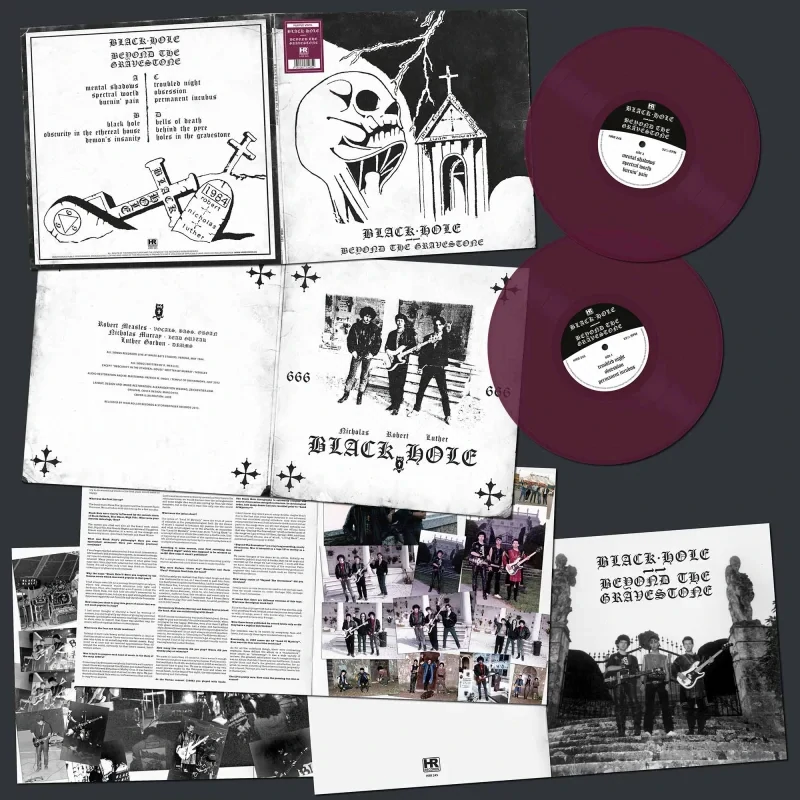 BLACK HOLE - Beyond the Gravestone / 2 LP / Coloured Vinyl