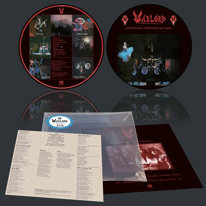 WARLORD - And the Cannons of Destruction Have Begun ... / Picture Vinyl