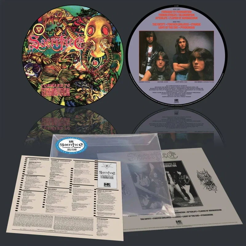 SACRIFICE - Forward to Termination / Picture Vinyl