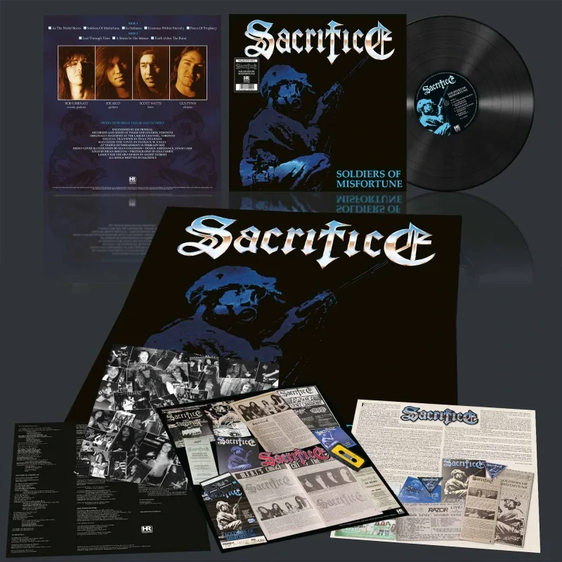 SACRIFICE - Soldiers of Misfortune / Vinyl