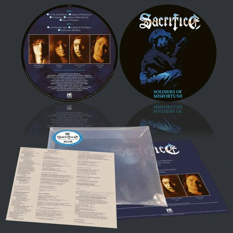 SACRIFICE - Soldiers of Misfortune / Picture Vinyl