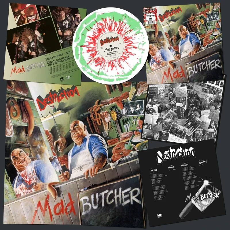 DESTRUCTION - Mad Butcher / Splatter Vinyl
