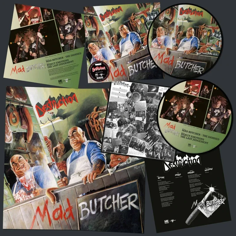 DESTRUCTION - Mad Butcher / Picture Vinyl