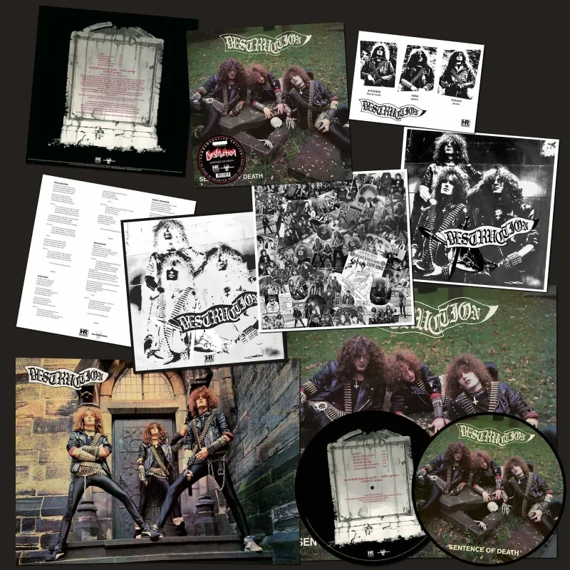 DESTRUCTION - Sentence of Death / US COVER / Picture Vinyl