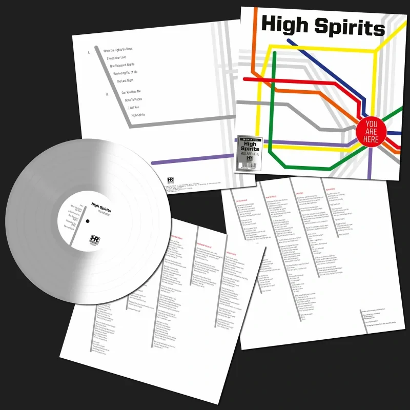 HIGH SPIRITS - You Are Here / Coloured Vinyl