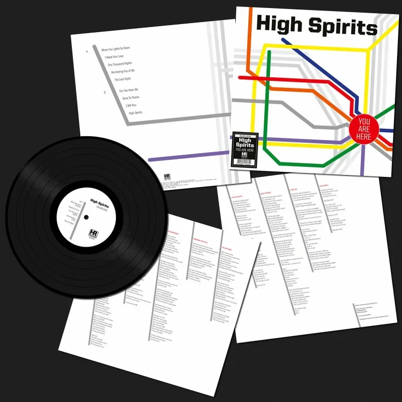 HIGH SPIRITS - You Are Here / Vinyl