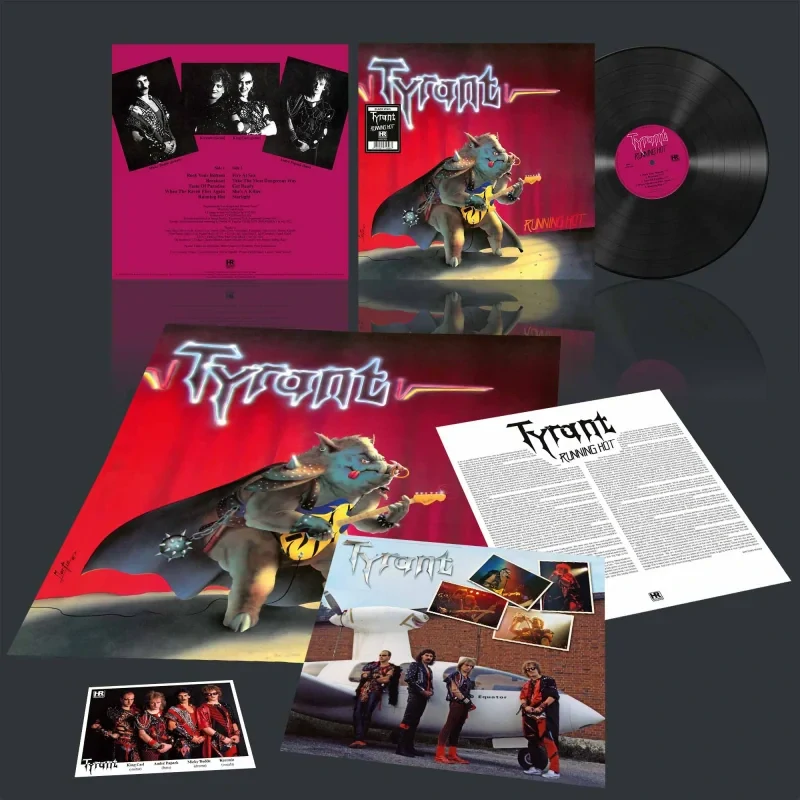 TYRANT - Running Hot / Vinyl