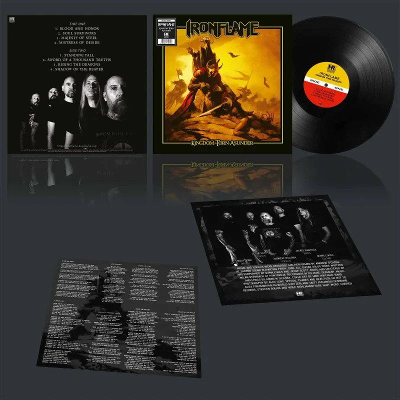 IRONFLAME - Kingdom Torn Asunder / Vinyl