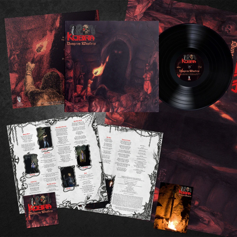 IRON KOBRA - Dungeon Masters / Vinyl