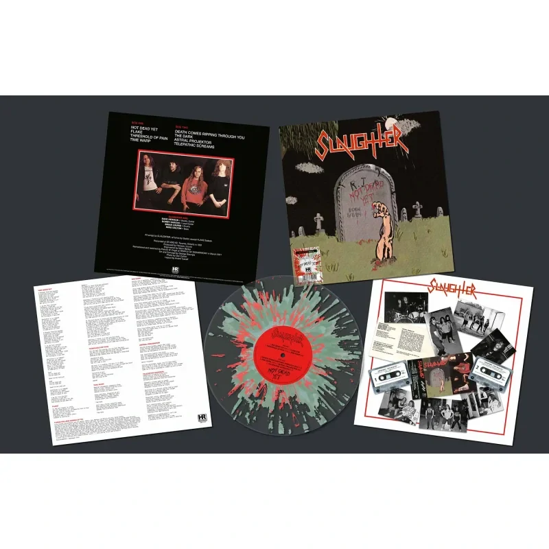 SLAUGHTER - Not Dead Yet / Splatter Vinyl