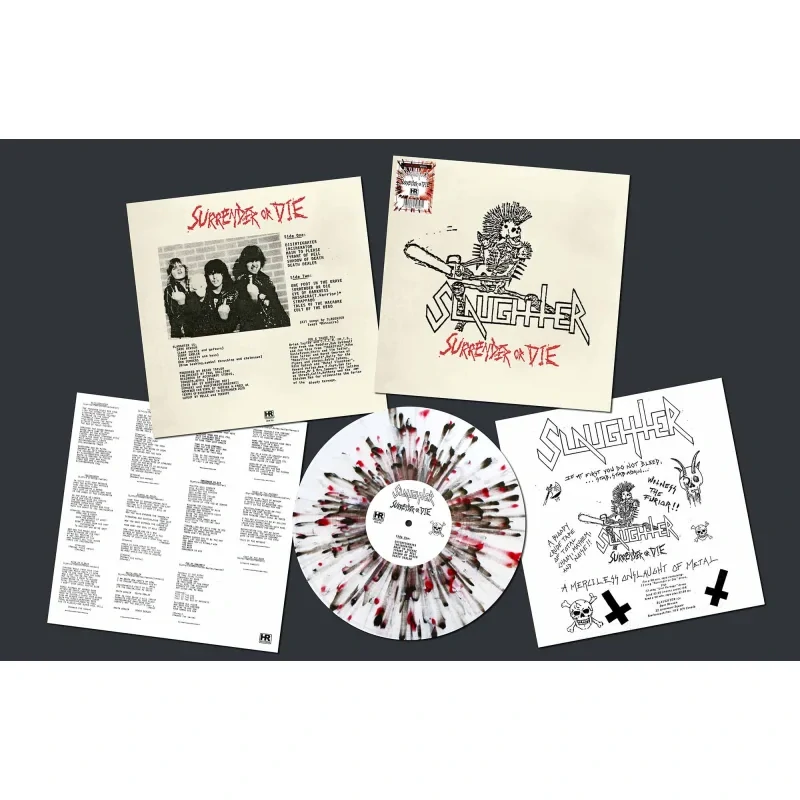 SLAUGHTER - Surrender or Die / Splatter Vinyl