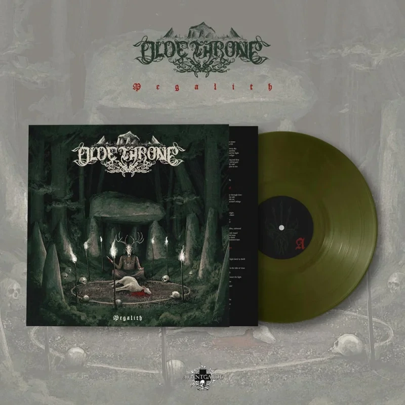 OLDE THRONE - Megalith / Green Vinyl