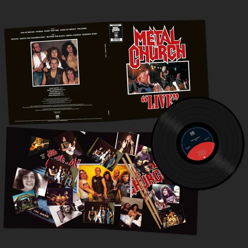 METAL CHURCH - Live / Vinyl