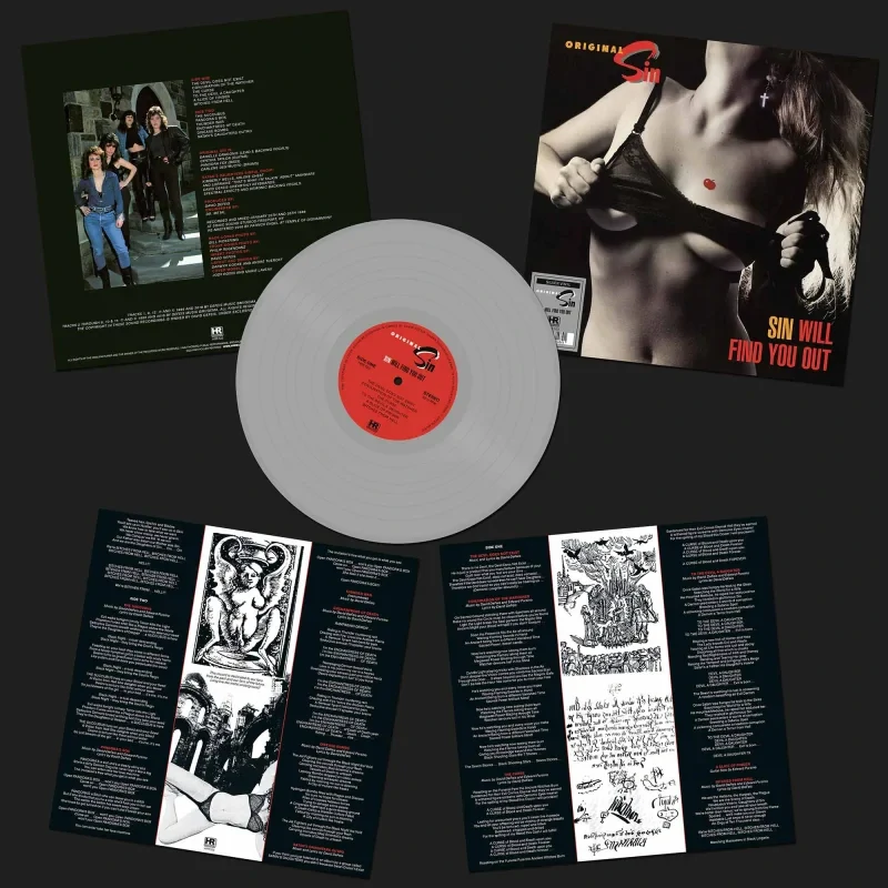 ORIGINAL SIN - Sin Will Find You Out / Silver Vinyl