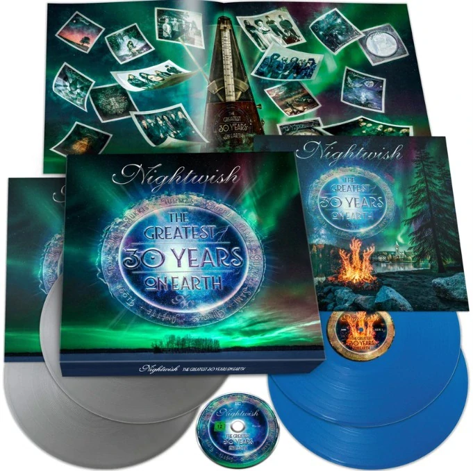 NIGHTWISH- Greatest 30 Years On Earth / Color Vinyl / 4LP+Blu-Ray
