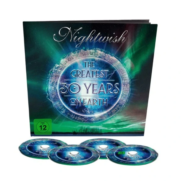 NIGHTWISH- Greatest 30 Years On Earth / Earbook / 3CD+Blu-Ray
