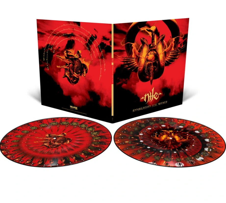 NILE - Annihilation Of The Wicked / 20th Anniversary / Zoetrope Picture Vinyl / 2 LP / P+S