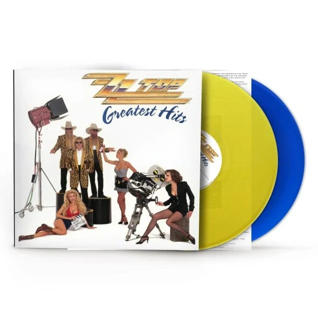 ZZ TOP - Greatest Hits / Yellow & Blue Vinyl / 2LP