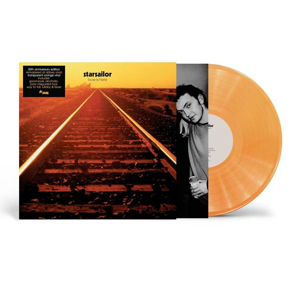STARSAILOR - Love Is Here / 25th Anniversary / Orange Vinyl