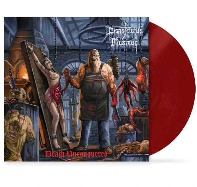 DISASTROUS MURMUR - Death Unconquered / Coloured Vinyl / P+S