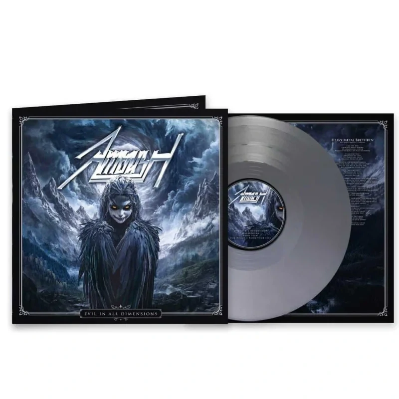 AMBUSH - Evil in all Dimensions / Silver Vinyl