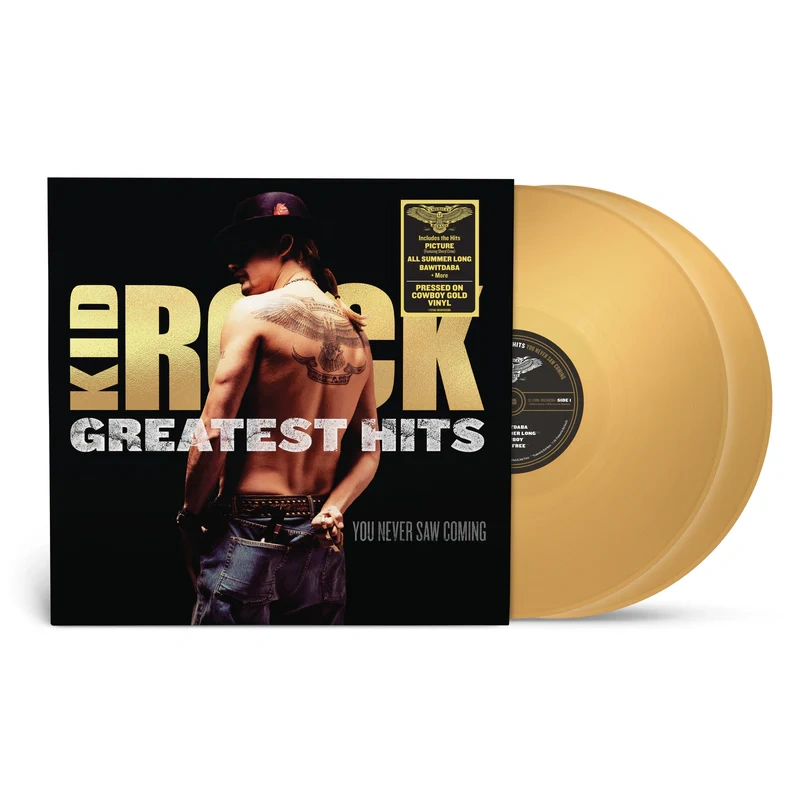 KID ROCK - Greatest Hits:You Never Saw Coming / Gold Vinyl / 2LP
