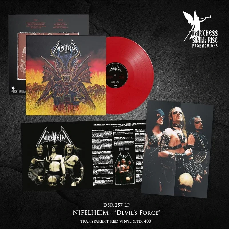 NIFELHEIM - Devil's Force / Red Vinyl