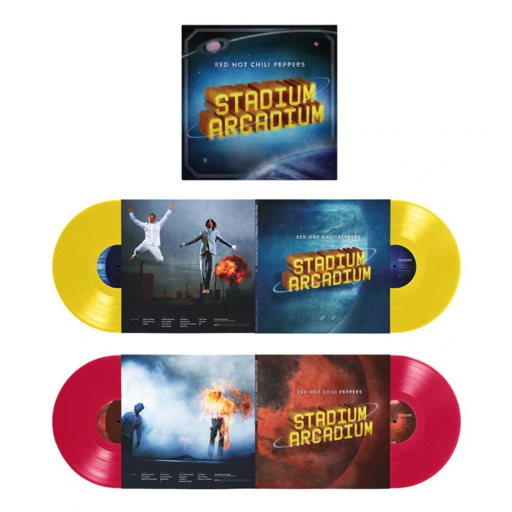 RED HOT CHILI PEPPERS - Stadium Arcadium / Yellow Red Vinyl / 4LP